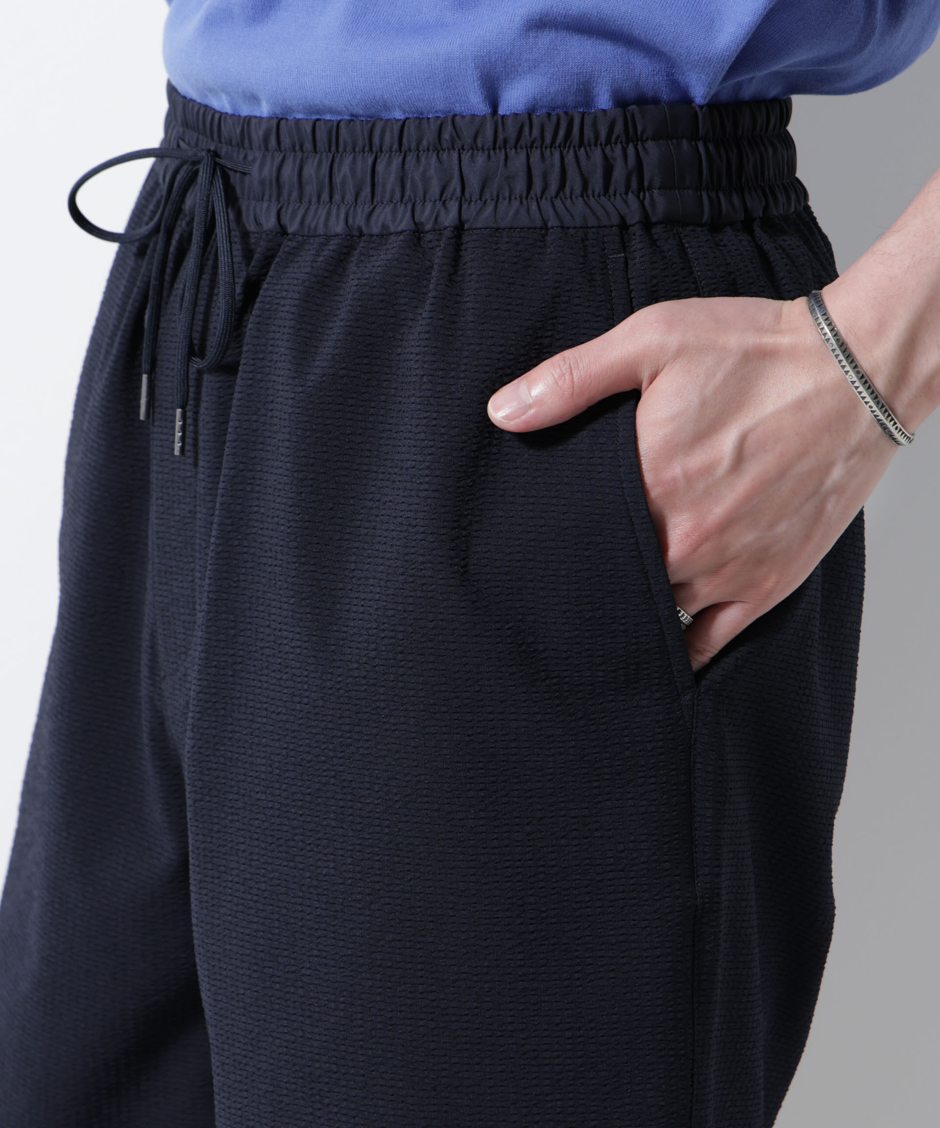 nano･universe「DotAir(R)サッカーストレッチイージーショートパンツ/吸水速乾」|チノ|