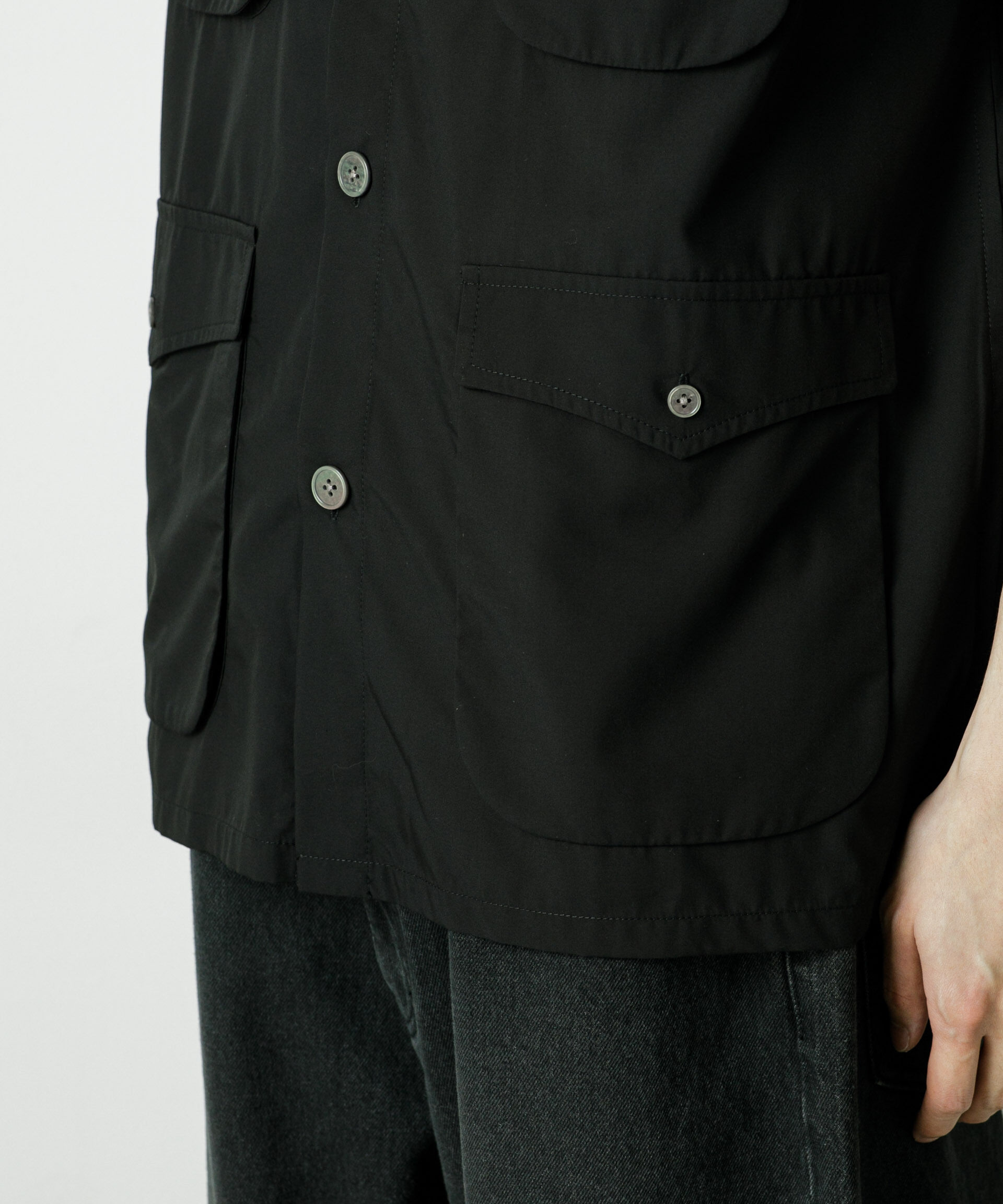 nano･universe「｢HOTEL PALACE｣TRポプリンサファリシャツ」|シャツ・ブラウス|