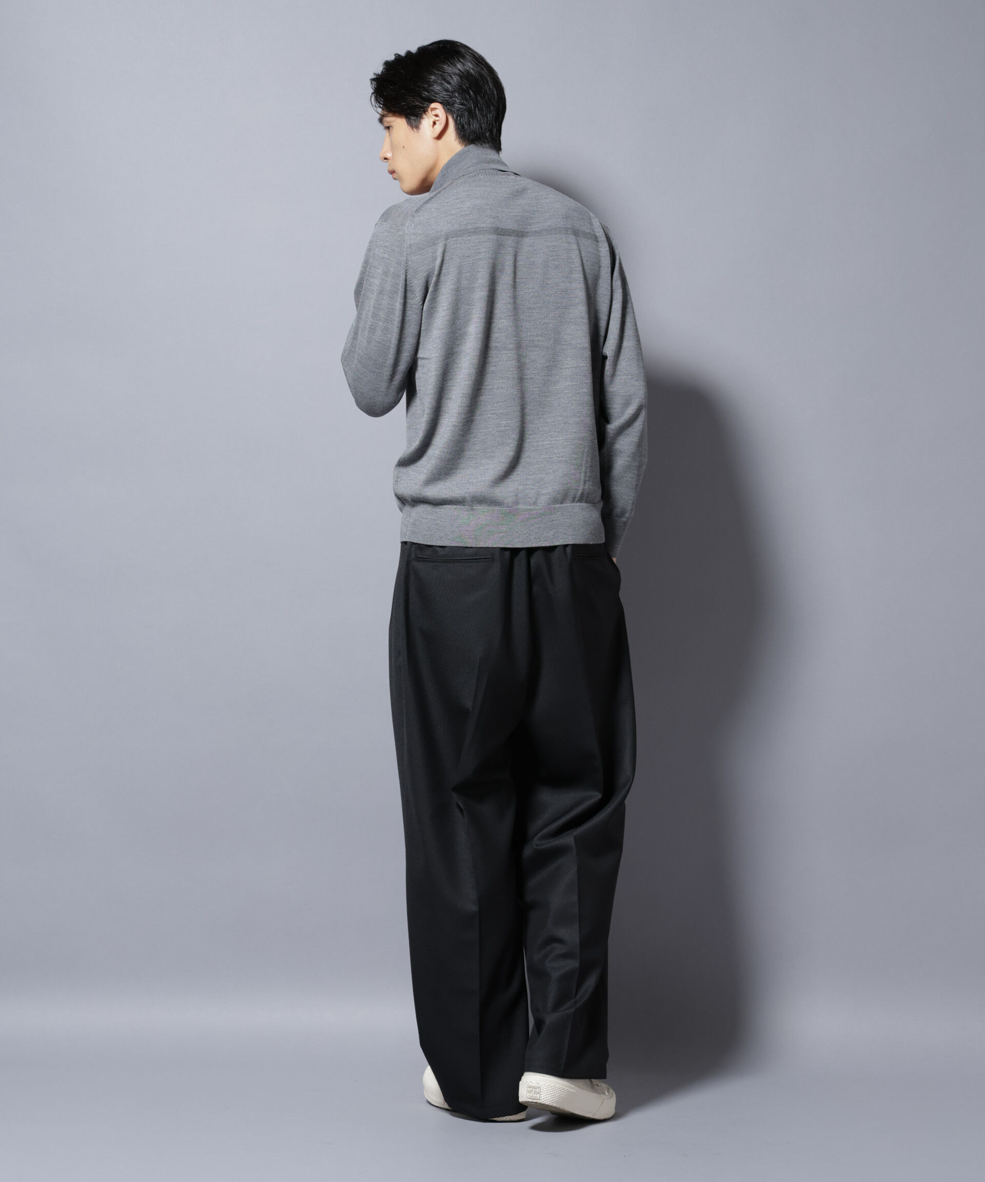 nano･universe「「毛玉レスニット」ファインゲージタートルネック」|ニット・セーター|