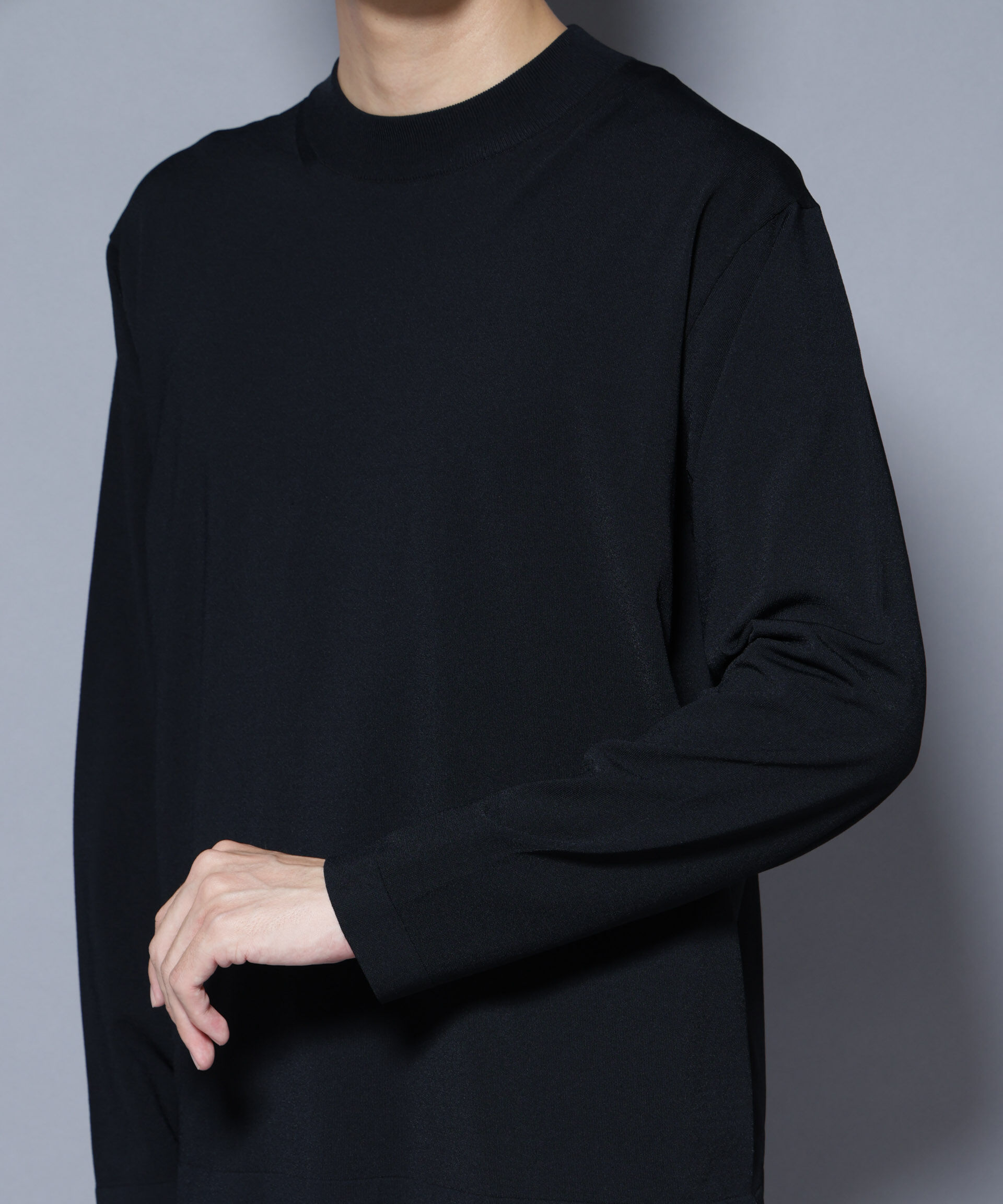 nano･universe「「ELITE 7 FUNCTION」クルーネックニット」|ニット・セーター|