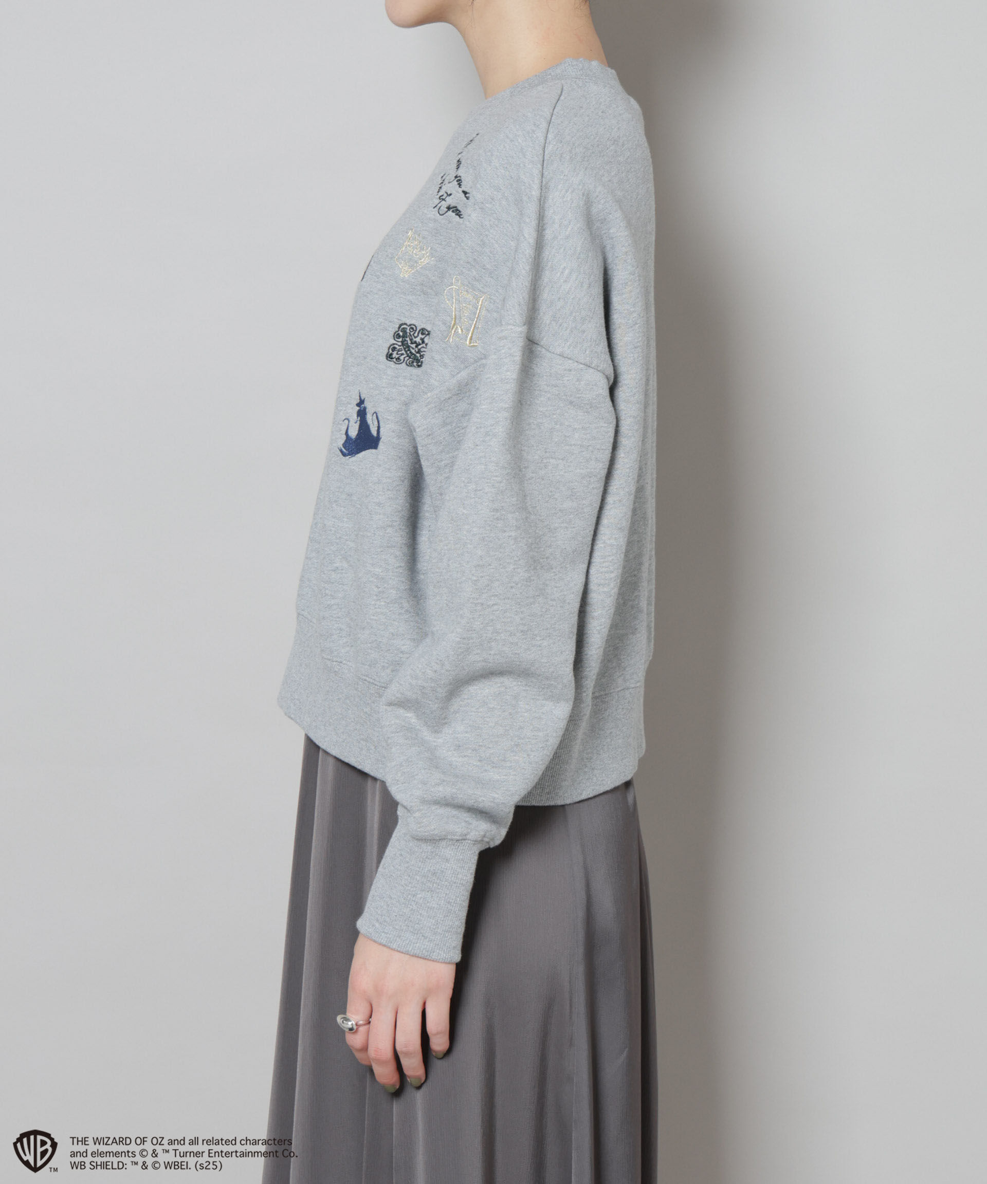 nano･universe「THE WIZARD OF OZ 刺繍スウェットトップス」|Tシャツ・カットソー|