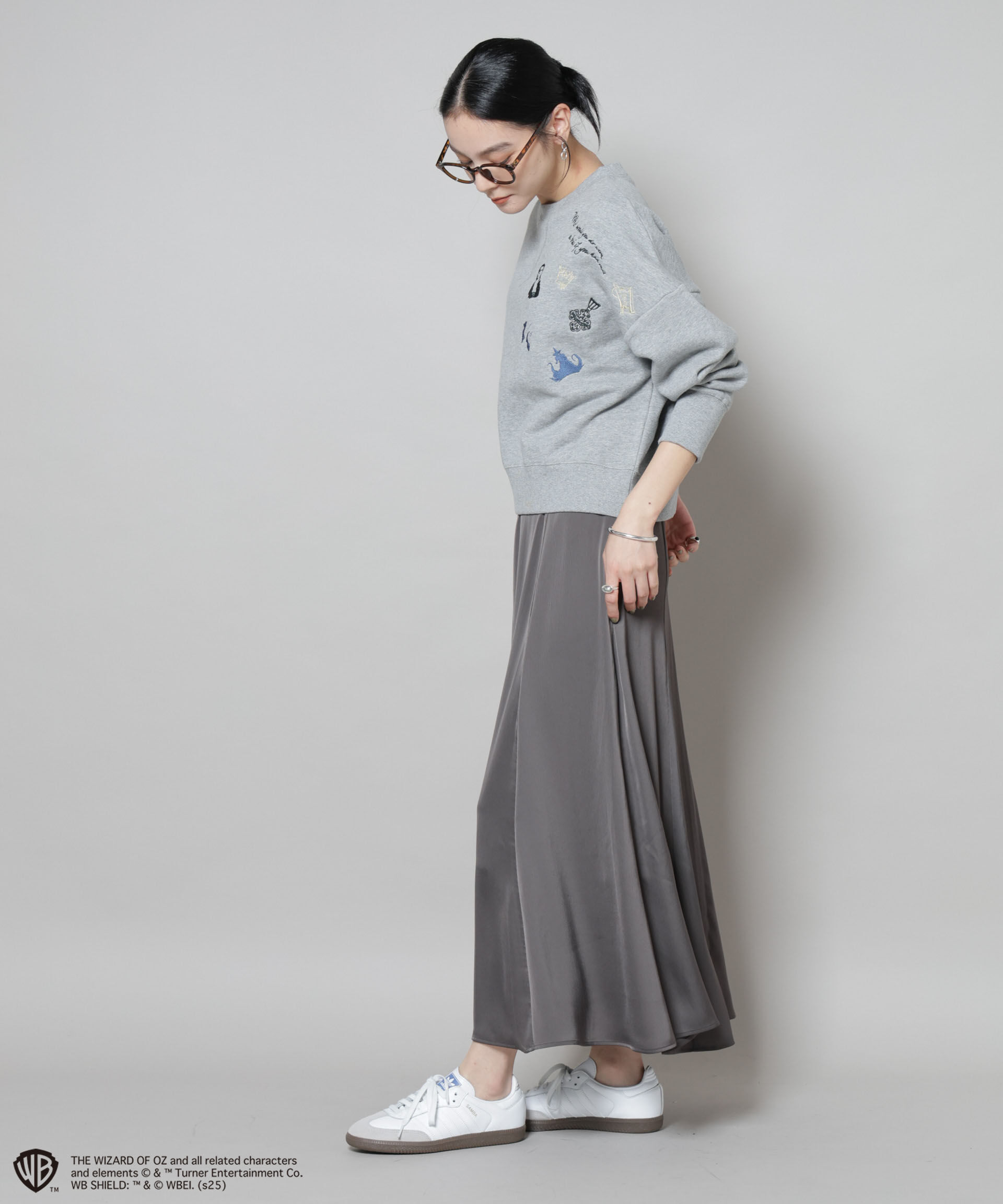 nano･universe「THE WIZARD OF OZ 刺繍スウェットトップス」|Tシャツ・カットソー|