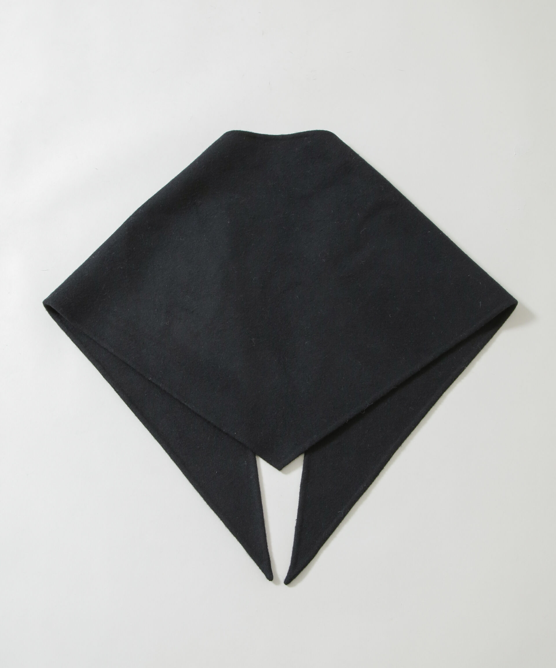 nano･universe「SUPER110blend リバー三角ストール」|マフラー|