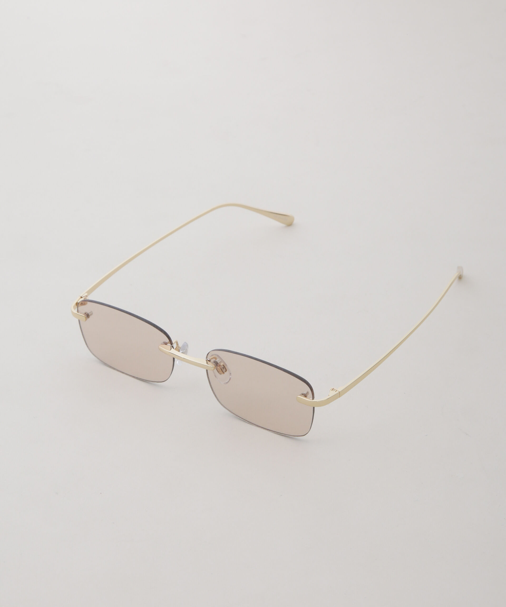 nano･universe「noeyedia/リムレススクエアグラス」|メガネ|