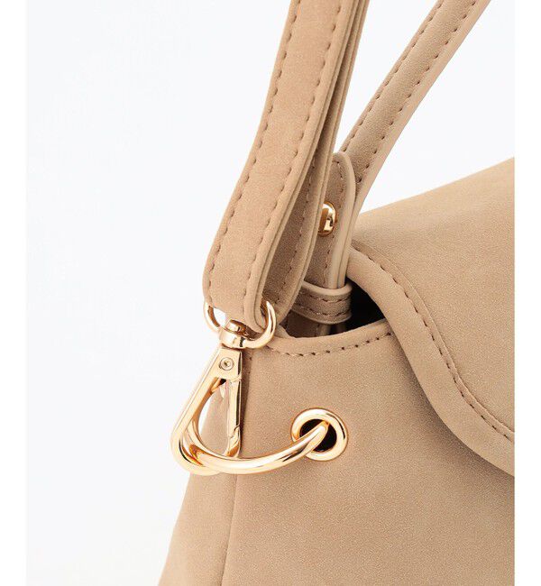 組曲「スエードライク トップハンドルバッグ」|ショルダー・メッセンジャー|