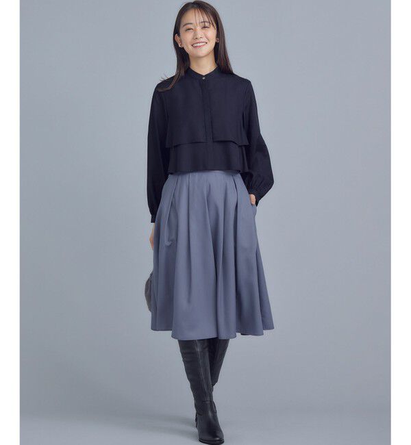 組曲「【WEB限定色あり】フルコーデフリルシャツ」|シャツ・ブラウス|