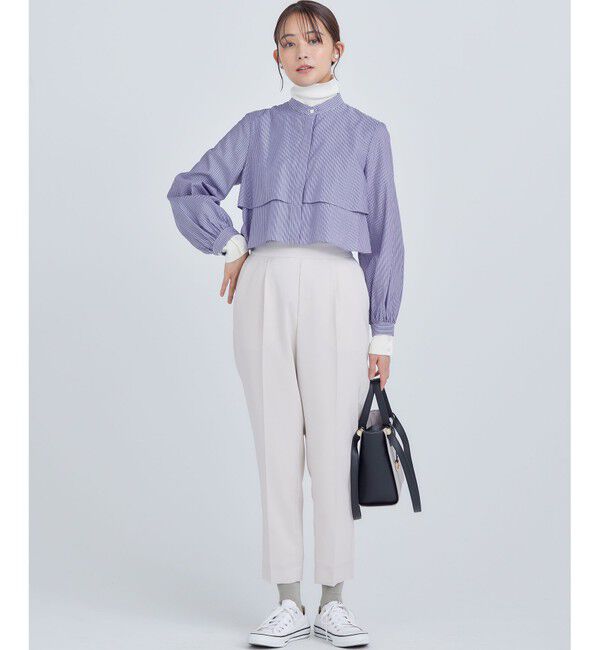 組曲「【WEB限定色あり】フルコーデフリルシャツ」|シャツ・ブラウス|