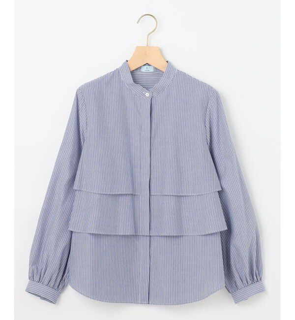 組曲「【WEB限定色あり】フルコーデフリルシャツ」|シャツ・ブラウス|