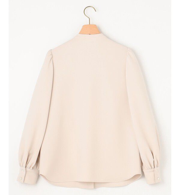 組曲「【KUMIKYOKU NAVY】コンフォータブルドレープ フリルブラウス」|シャツ・ブラウス|