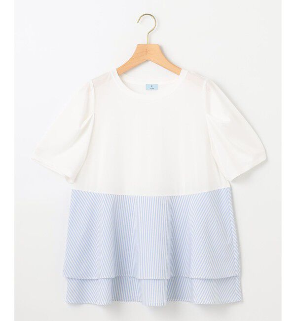 組曲「シャツコンビティアード カットソー」|Tシャツ・カットソー|