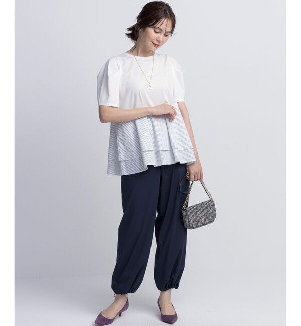 組曲「シャツコンビティアード カットソー」|Tシャツ・カットソー|