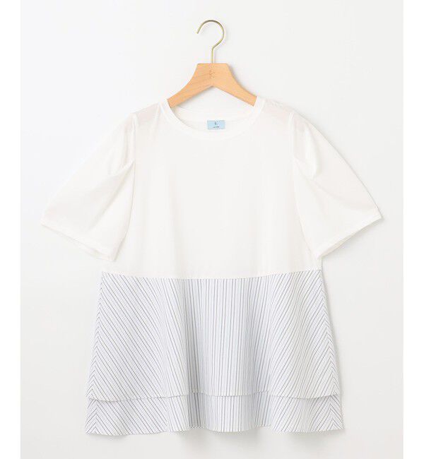 組曲「シャツコンビティアード カットソー」|Tシャツ・カットソー|