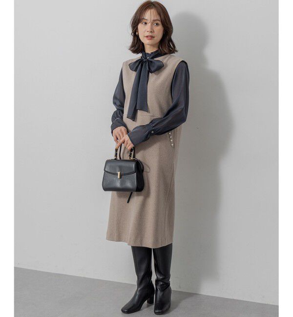 組曲「【ご好評につき追加販売 / WEB限定】ミドルジャージー ジャンパースカート」|ジャンパースカート|