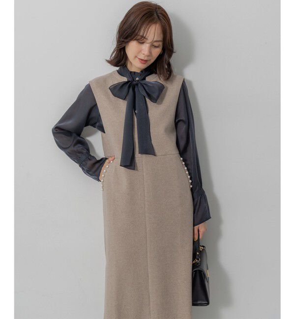 組曲「【ご好評につき追加販売 / WEB限定】ミドルジャージー ジャンパースカート」|ジャンパースカート|