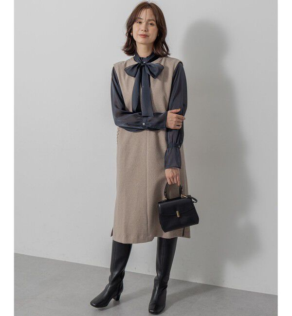 組曲「【ご好評につき追加販売 / WEB限定】ミドルジャージー ジャンパースカート」|ジャンパースカート|