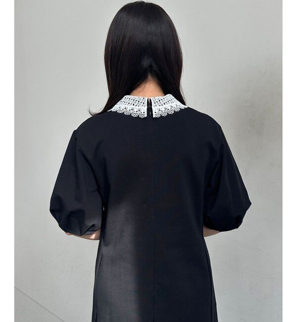 組曲「【2WAY】レース襟フレンチテリー ワンピース」|ワンピース|