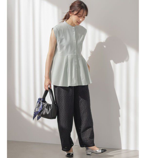 組曲「ツイルジャージーペプラム カットソー」|Tシャツ・カットソー|