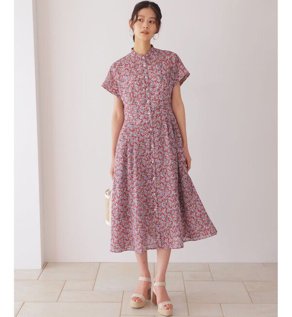 組曲「フラワーガーデンプリント ワンピース」|ワンピース|ﾍﾞｰｼﾞｭ