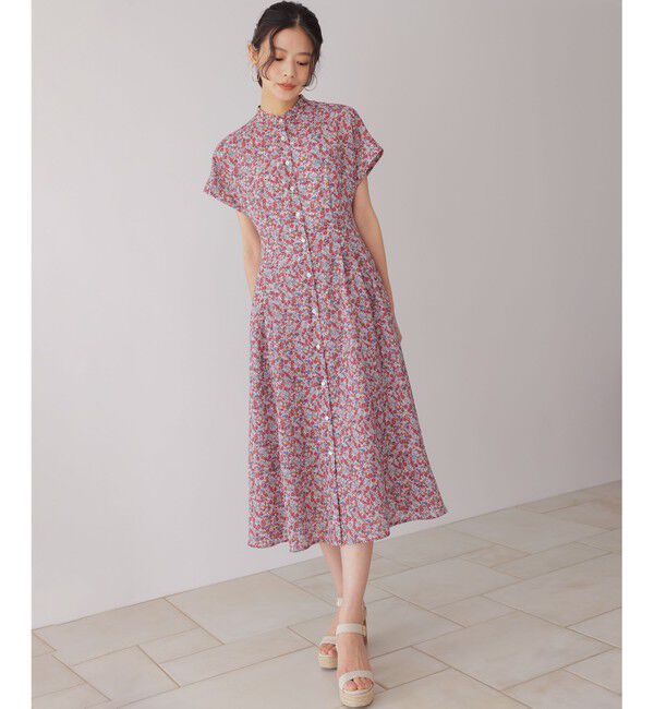 組曲「フラワーガーデンプリント ワンピース」|ワンピース|