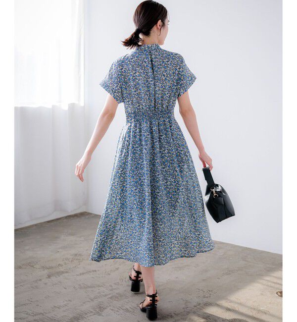 組曲「フラワーガーデンプリント ワンピース」|ワンピース|