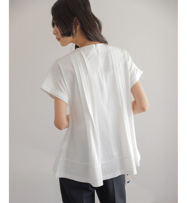 組曲「サマージャージーブラウスライク カットソー」|Tシャツ・カットソー|