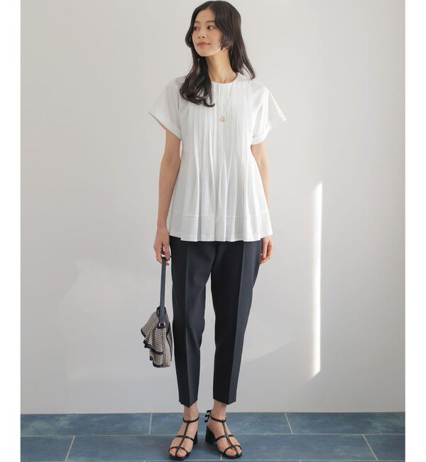 組曲「サマージャージーブラウスライク カットソー」|Tシャツ・カットソー|