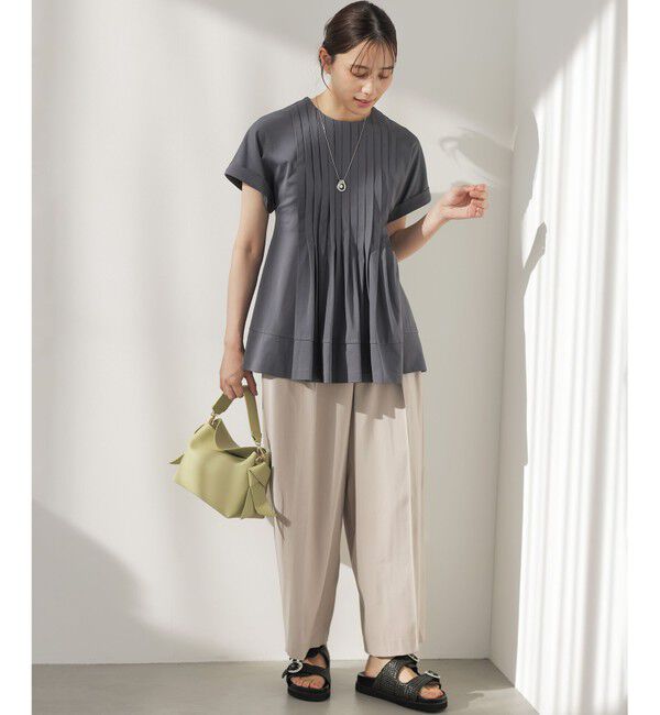 組曲「サマージャージーブラウスライク カットソー」|Tシャツ・カットソー|