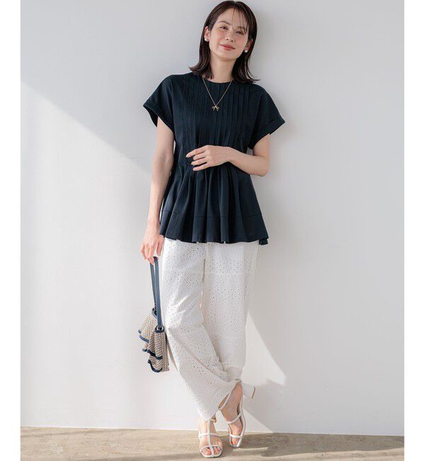 組曲「サマージャージーブラウスライク カットソー」|Tシャツ・カットソー|