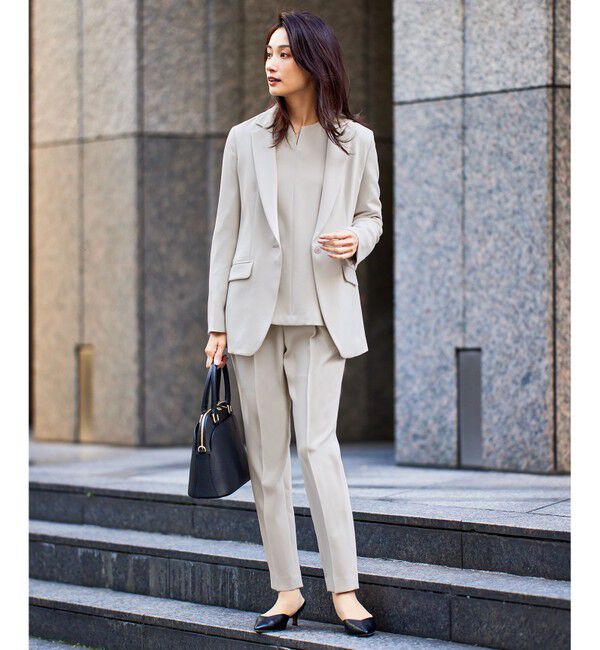 自由区「【セットアップ対応・洗える】トリアセダブルクロステーパード パンツ」|その他|