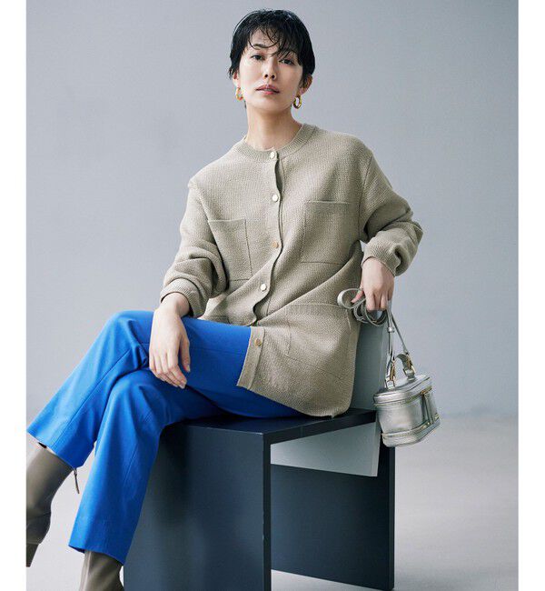 自由区「【新色追加・人気のため再入荷・ウエストゴム】ライトフィールジャージータックテーパード パンツ」|その他|