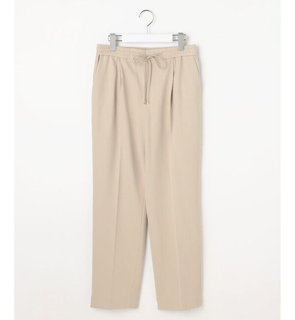 自由区「【新色追加・人気のため再入荷・ウエストゴム】ライトフィールジャージータックテーパード パンツ」|その他|[新色]ﾍﾞｰｼ