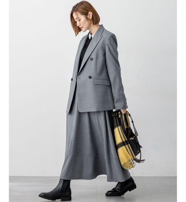 23区「【セットアップ対応】TWサキソニー ダブル ジャケット」|テーラードジャケット|