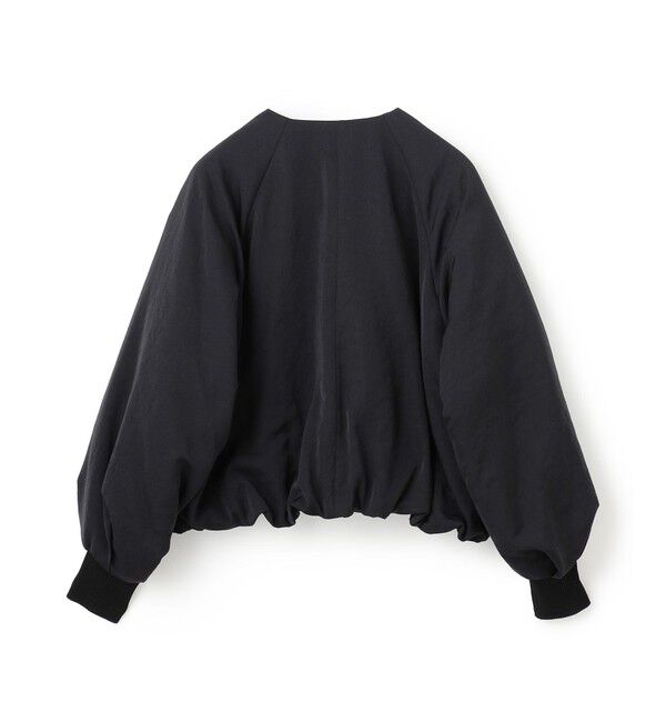 BEIGE,「NIQUET / ノーカラーブルゾン」|ブルゾン・スタジャン|