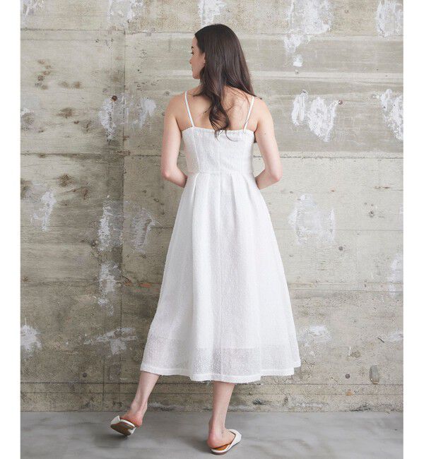 Grace Class「メッシュツイードキャミドレス」|ワンピース|