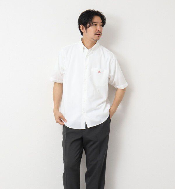 NOLLEY'S goodman「【DANTON/ダントン】DOT BUTTON B.D. SHIRT SS 25SS」|シャツ・ブラウス|