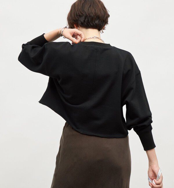 NOLLEY'S「ショート丈裏毛スウェット」|スウェット・ジャージ|