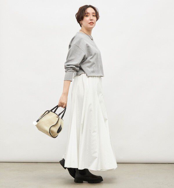 NOLLEY'S「ショート丈裏毛スウェット」|スウェット・ジャージ|