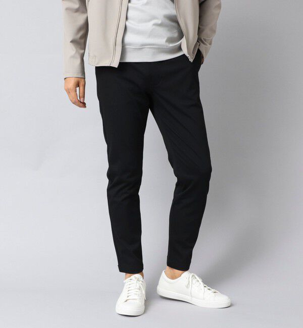 NOLLEY'S goodman「【ACTIVE SECT】《限定展開》ワンダーシェイプ イージーパンツ 25AW」|チノ|ブラック