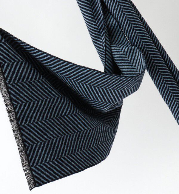 NOLLEY'S goodman「【SWOLE PANDA/スウォールパンダ】Bamboo Scarf Multi 30」|マフラー|ブルー系1