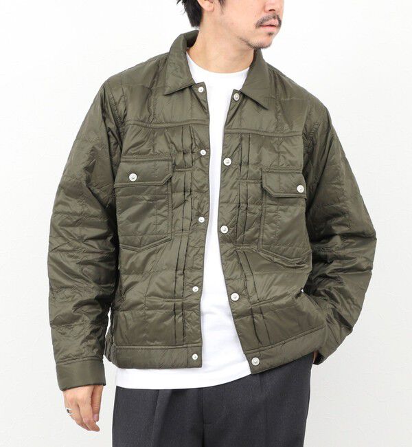 NOLLEY'S goodman「【TAION/タイオン】G DOWN JKT with STORAGE BAG 25AW」|ダウン|オリーブ