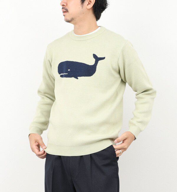 NOLLEY'S goodman「クジラWJQ ダブルジャカードニット 25AW」|ニット・セーター|
