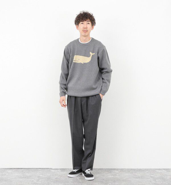 NOLLEY'S goodman「クジラWJQ ダブルジャカードニット 25AW」|ニット・セーター|