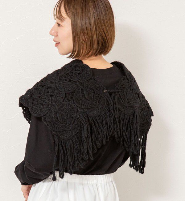 NOLLEY'S「【enrica/エンリカ】レース編みケープボレロ」|その他|