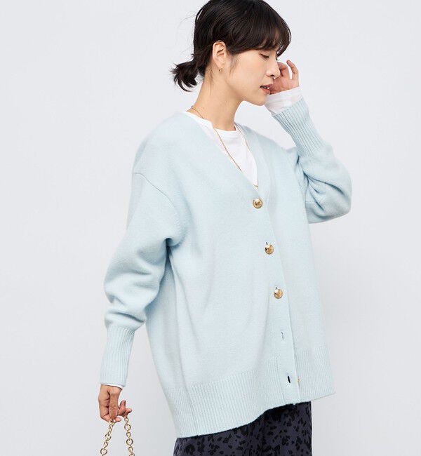 NOLLEY'S「【WEB限定アイテム】2WAY長めVネックカーディガン」|カーディガン|