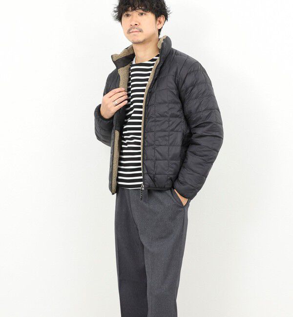 NOLLEY'S goodman「【TAION/タイオン】DOWN&times;BOA REVERSIBLE HI NECK JKT 25AW」|ダウン|