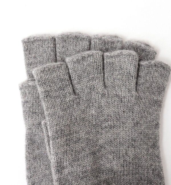 NOLLEY'S goodman「【DANTON/ダントン】WOOL KNIT FINGERLESS GLOVES DT-H0307 GPW 」|手袋|