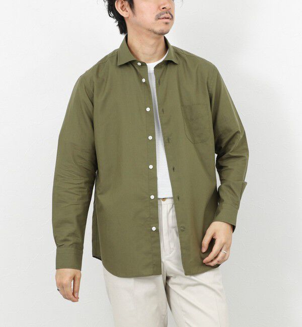 NOLLEY'S goodman「《ビジカジ対応》カッタウェイシャツ 26SS」|シャツ・ブラウス|