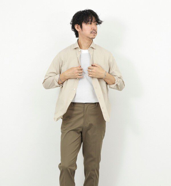 NOLLEY'S goodman「《ビジカジ対応》カッタウェイシャツ 26SS」|シャツ・ブラウス|