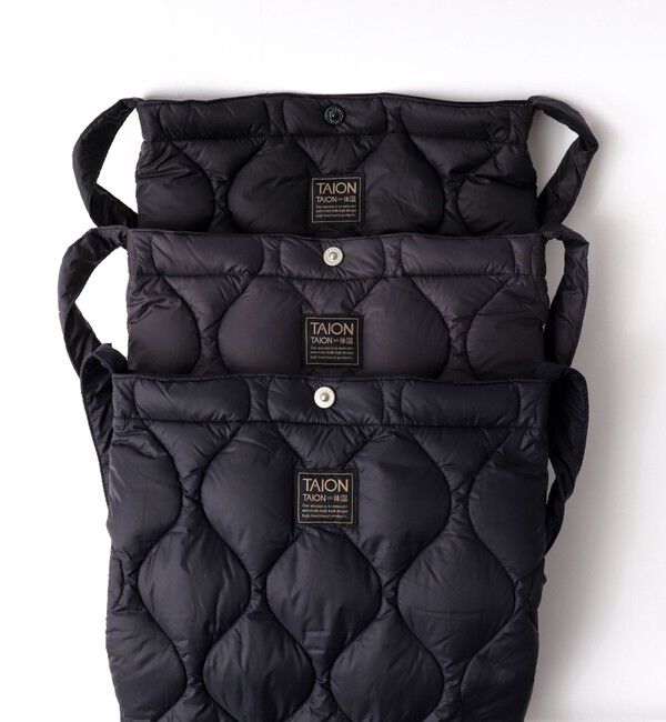 NOLLEY'S goodman「【TAION / タイオン】MILITARY CROSS BODY DOWN BAG M TAION-BG05ALSML-M」|ショルダー・メッセンジャー|