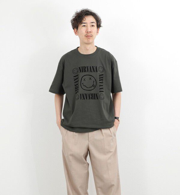 NOLLEY'S goodman「【GOOD ROCK SPEED】NIRVANA バンド プリントTシャツ 26SS」|Tシャツ・カットソー|